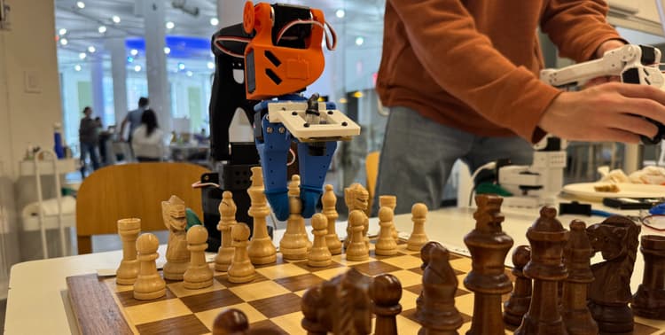 Raju, The Chess Robot (LeRobot) preview